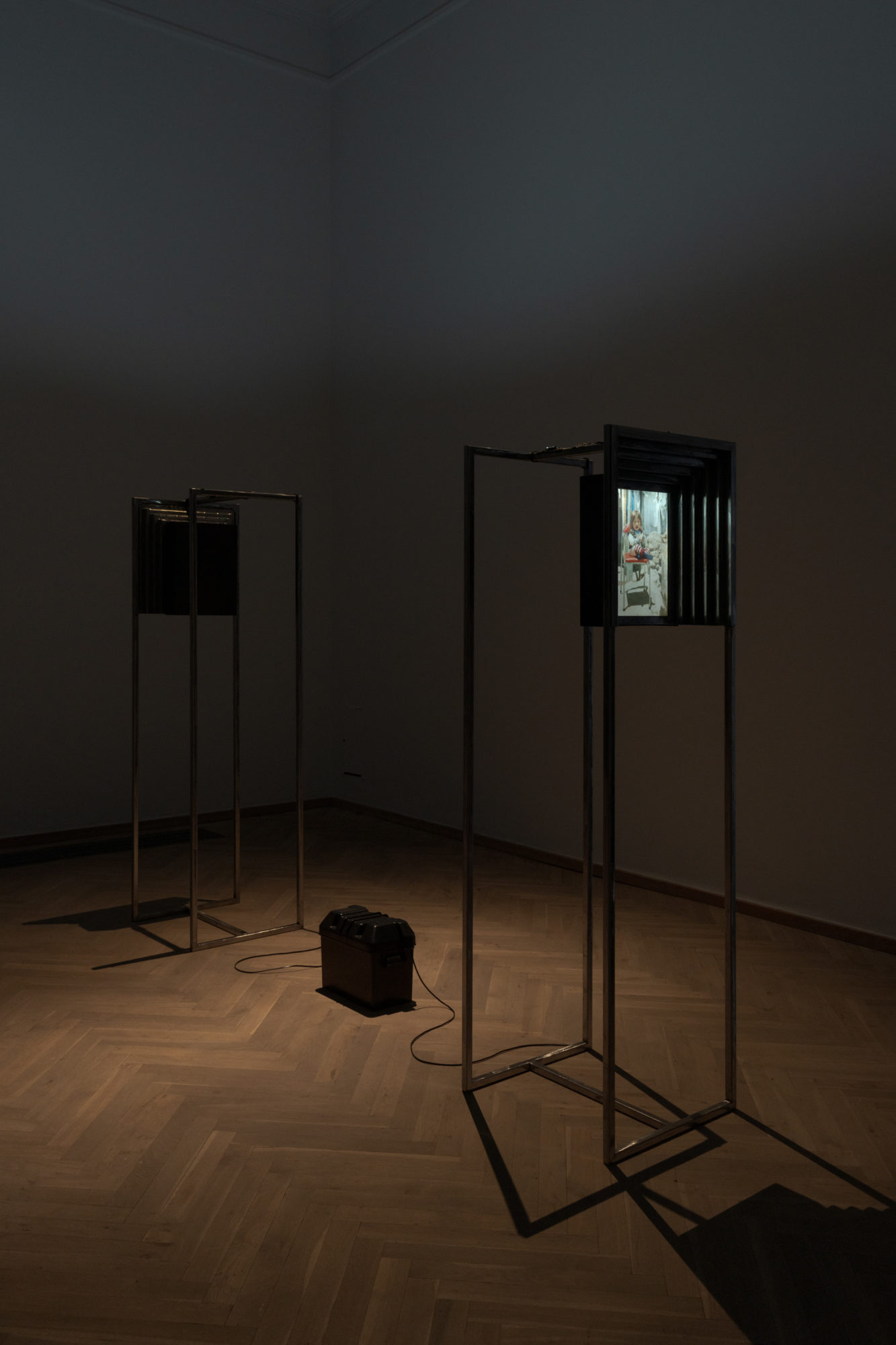 Erdal Bilici, Heavy Metal, 2024. Installation view, Afgang 2024, Kunsthal Charlottenborg, 2024. Photo by David Stjernholm