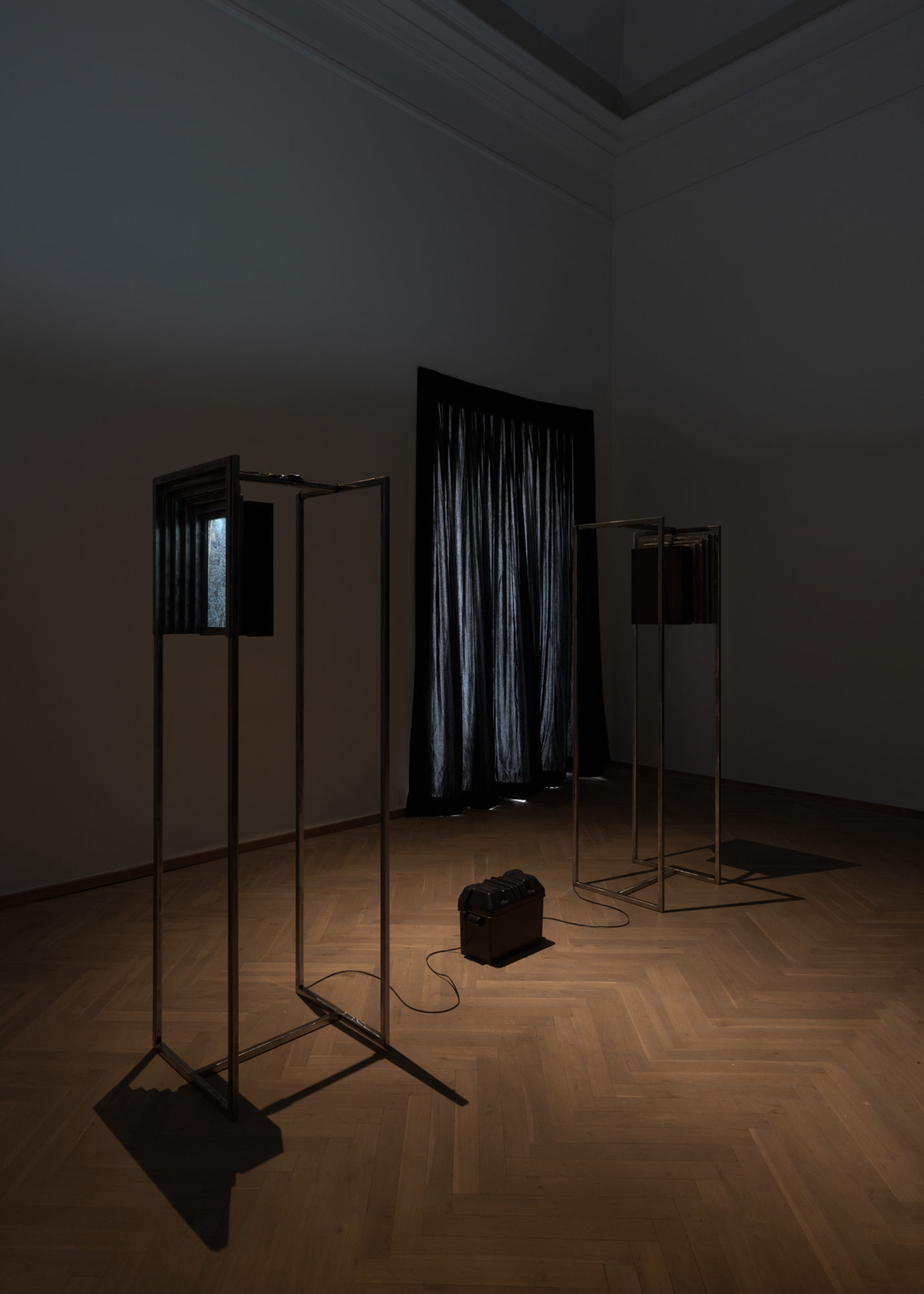 Erdal Bilici, Heavy Metal, 2024. Installation view, Afgang 2024, Kunsthal Charlottenborg, 2024. Photo by David Stjernholm