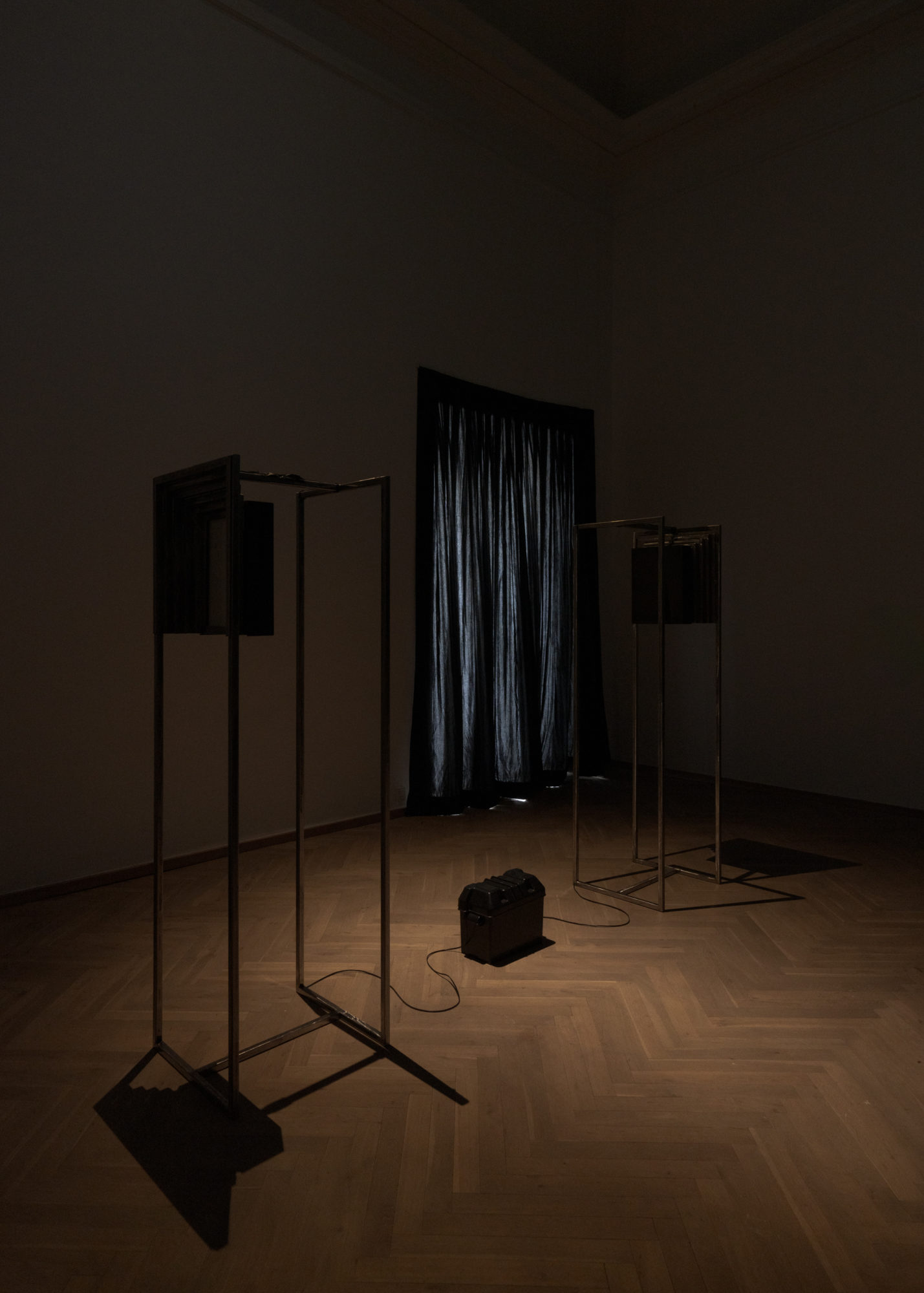 Erdal Bilici, Heavy Metal, 2024. Installation view, Afgang 2024, Kunsthal Charlottenborg, 2024. Photo by David Stjernholm
