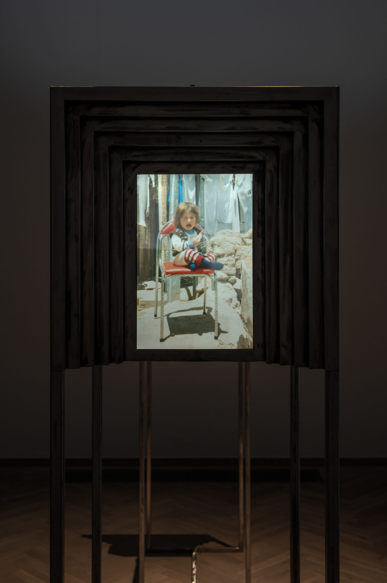 Erdal Bilici, Heavy Metal, 2024. Installation view, Afgang 2024, Kunsthal Charlottenborg, 2024. Photo by David Stjernholm