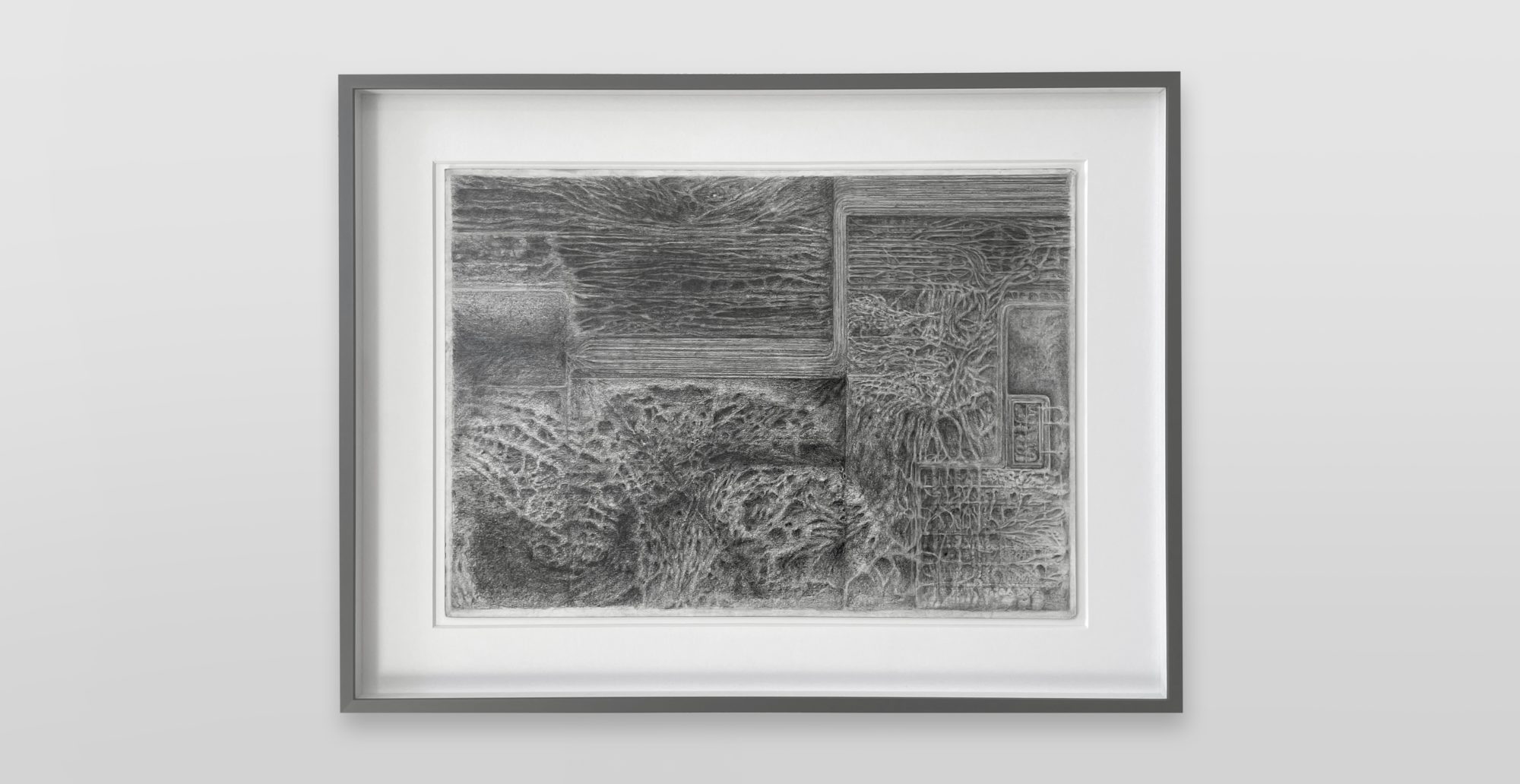 Infrastructure 2 (Graphite on paper)